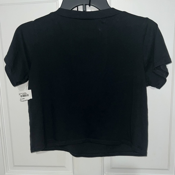 Free Spirit crop top ! Butterfly / ying- yang New with tags! Boxy crop T-shirt - Picture 4 of 4